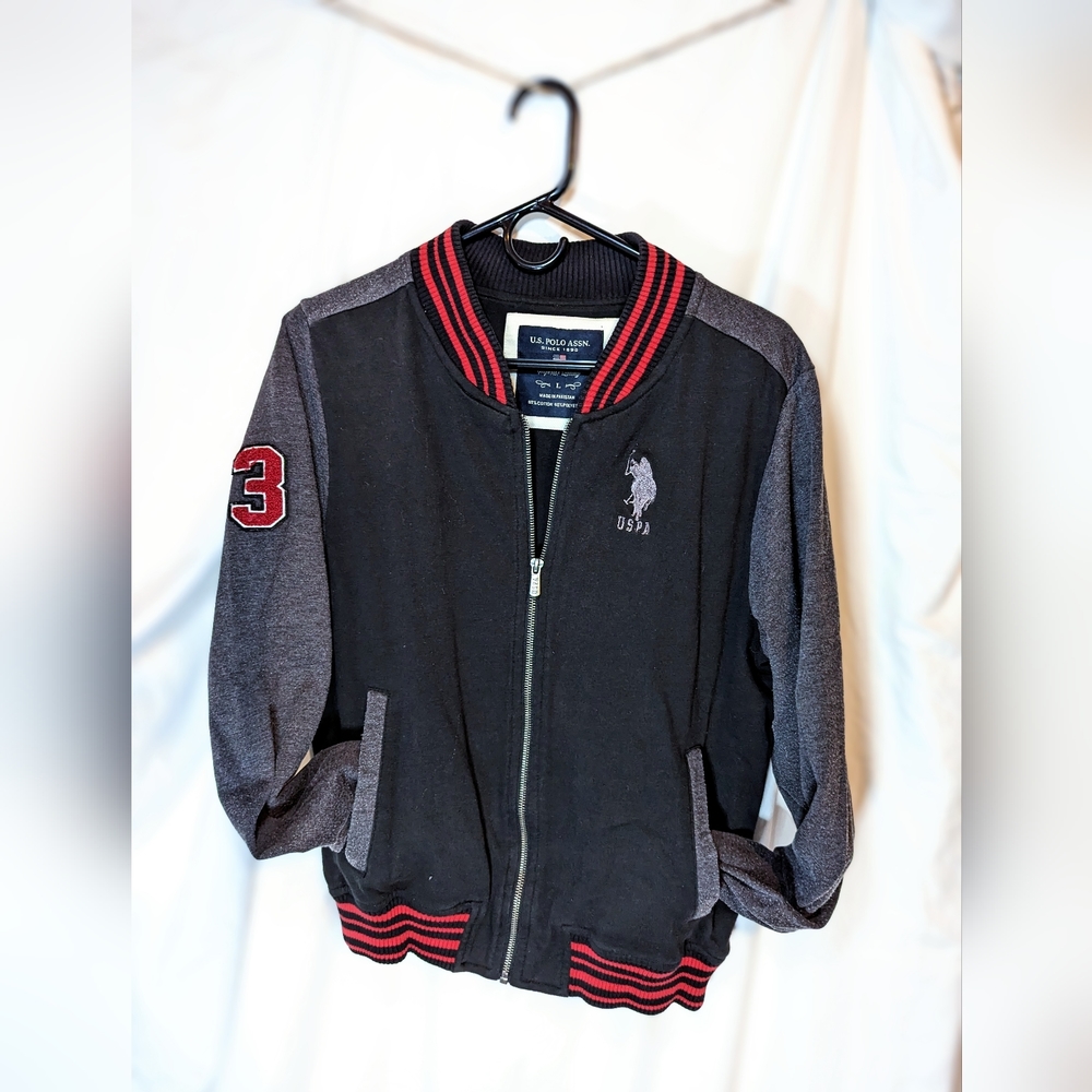 US Polo Assoc. Varsity style soft jacket